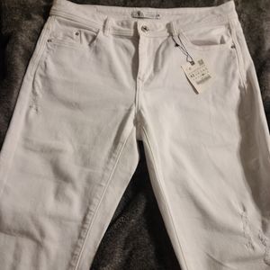 Zara Distressed Unhem Jean